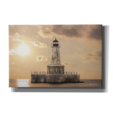 Image of 'Charity Shoal Lighthouse' by Lori Deiter, Canvas Wall Art