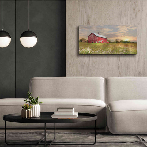 Image of 'Vermont Landscape' by Lori Deiter, Canvas Wall Art,40 x 20