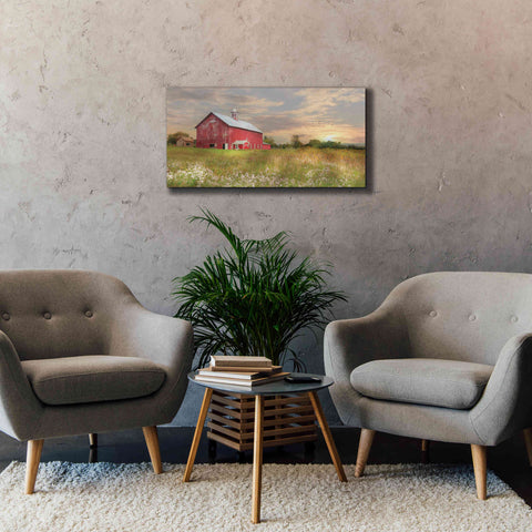 Image of 'Vermont Landscape' by Lori Deiter, Canvas Wall Art,40 x 20