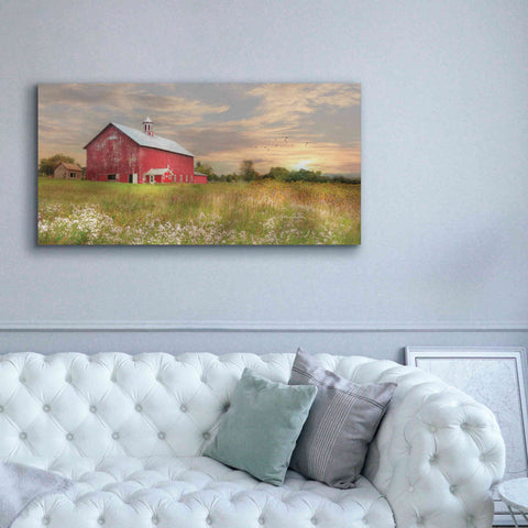 Image of 'Vermont Landscape' by Lori Deiter, Canvas Wall Art,60 x 30