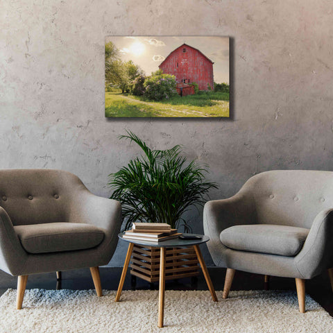 Image of 'Spide Barton Barn' by Lori Deiter, Canvas Wall Art,40 x 26