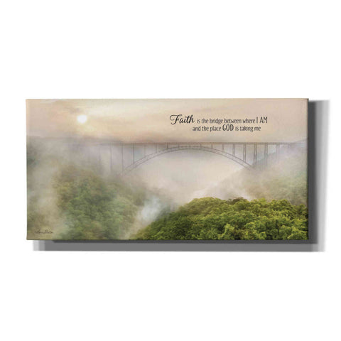Image of 'Faith is the Bridge' by Lori Deiter, Canvas Wall Art