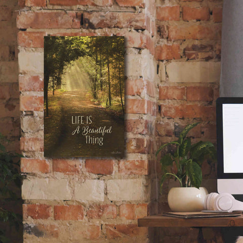 Image of 'Life is a Beautiful Thing' by Lori Deiter, Canvas Wall Art,12 x 18