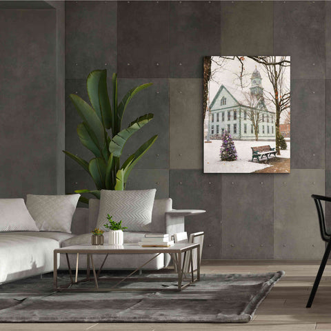 Image of 'Christmas in Coudersport' by Lori Deiter, Canvas Wall Art,40 x 54