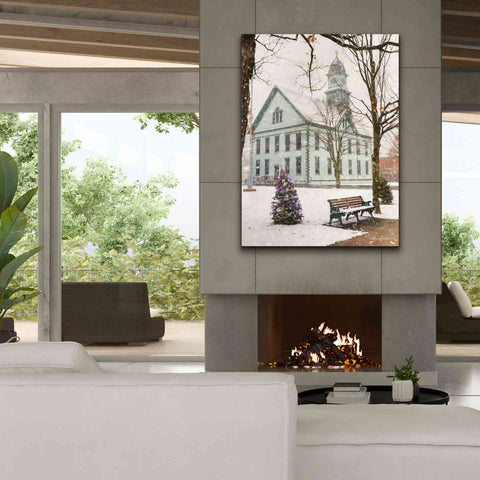 Image of 'Christmas in Coudersport' by Lori Deiter, Canvas Wall Art,40 x 54