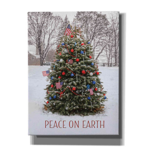 Image of 'Peace on Earth Tree' by Lori Deiter, Canvas Wall Art
