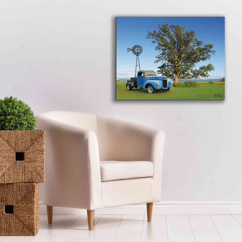 Image of 'Country Blue' by Lori Deiter, Canvas Wall Art,34 x 26