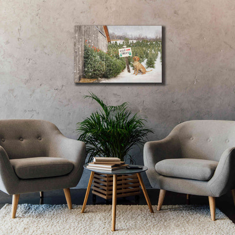 Image of 'U-Cut Trees' by Lori Deiter, Canvas Wall Art,40 x 26