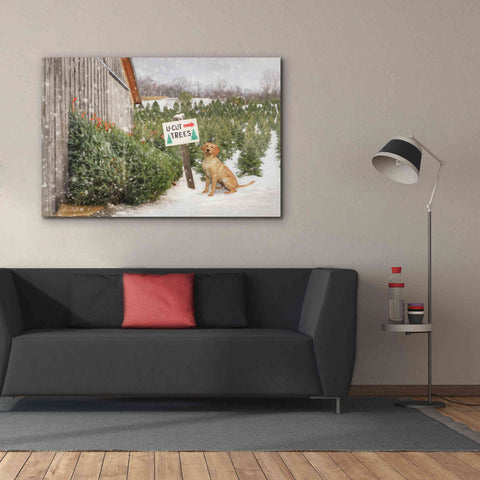 Image of 'U-Cut Trees' by Lori Deiter, Canvas Wall Art,60 x 40