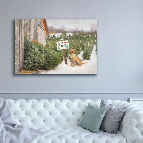 Image of 'U-Cut Trees' by Lori Deiter, Canvas Wall Art,60 x 40