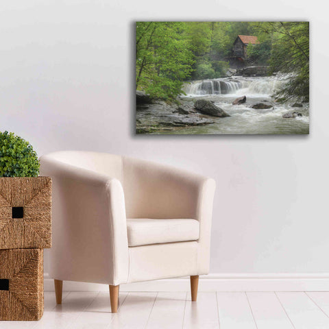 Image of 'Glade Creek Grist Mill' by Lori Deiter, Canvas Wall Art,40 x 26