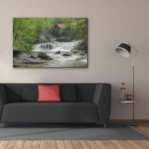 Image of 'Glade Creek Grist Mill' by Lori Deiter, Canvas Wall Art,60 x 40