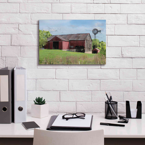 Image of 'Summer in Pennsylvania' by Lori Deiter, Canvas Wall Art,18 x 12