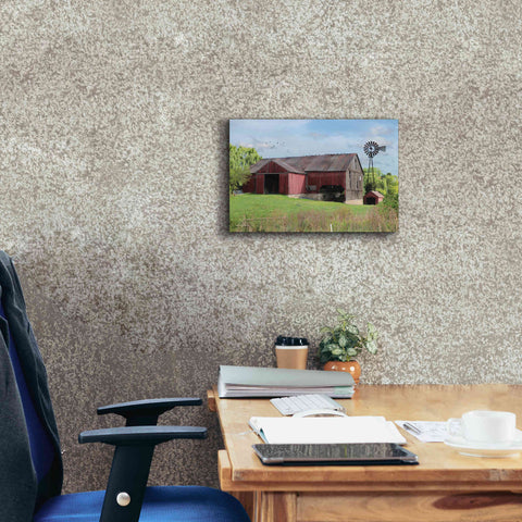 Image of 'Summer in Pennsylvania' by Lori Deiter, Canvas Wall Art,18 x 12