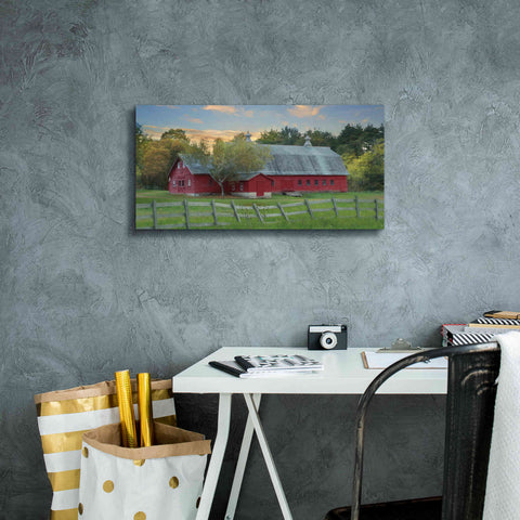 Image of 'Fenced In' by Lori Deiter, Canvas Wall Art,24 x 12