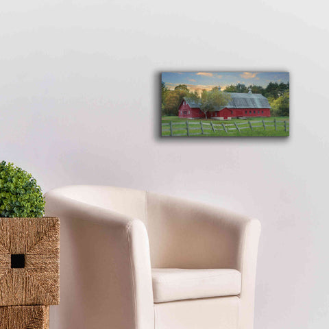 Image of 'Fenced In' by Lori Deiter, Canvas Wall Art,24 x 12