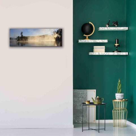 Image of 'Lake Luzerne Sunrise' by Lori Deiter, Canvas Wall Art,36 x 12