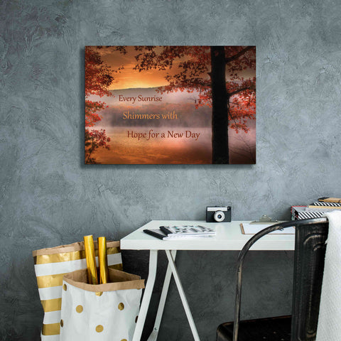 Image of 'Every Sunrise' by Lori Deiter, Canvas Wall Art,26 x 18