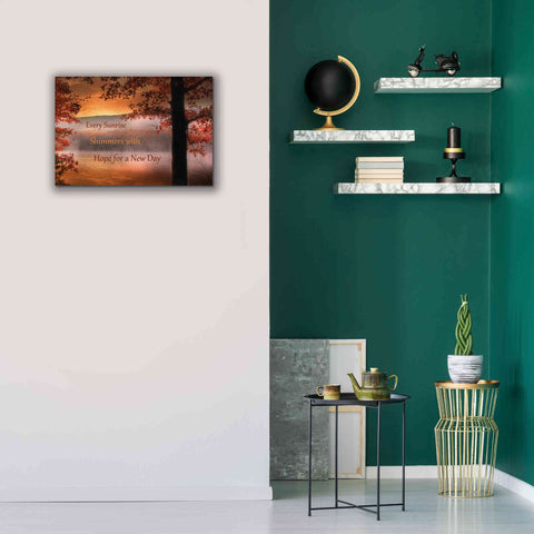 Image of 'Every Sunrise' by Lori Deiter, Canvas Wall Art,26 x 18