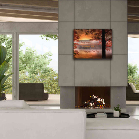 Image of 'Every Sunrise' by Lori Deiter, Canvas Wall Art,34 x 26