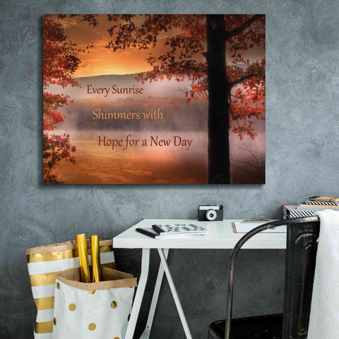 Image of 'Every Sunrise' by Lori Deiter, Canvas Wall Art,34 x 26