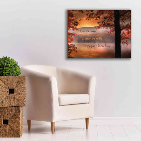 Image of 'Every Sunrise' by Lori Deiter, Canvas Wall Art,34 x 26
