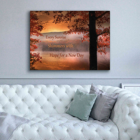 Image of 'Every Sunrise' by Lori Deiter, Canvas Wall Art,54 x 40