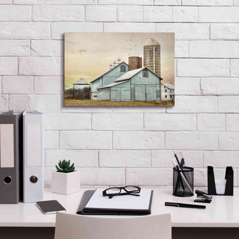 Image of 'Jonestown Sunrise' by Lori Deiter, Canvas Wall Art,18 x 12