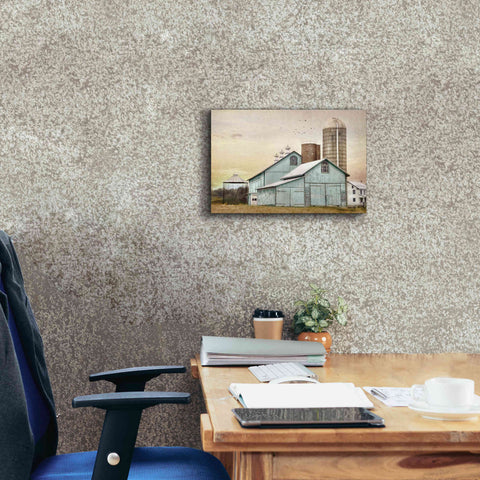 Image of 'Jonestown Sunrise' by Lori Deiter, Canvas Wall Art,18 x 12