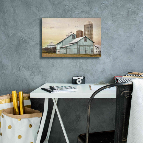 Image of 'Jonestown Sunrise' by Lori Deiter, Canvas Wall Art,18 x 12