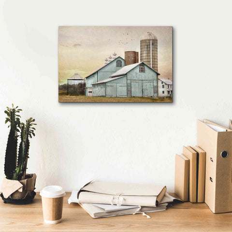 Image of 'Jonestown Sunrise' by Lori Deiter, Canvas Wall Art,18 x 12