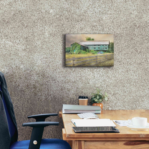 Image of 'Overgrown' by Lori Deiter, Canvas Wall Art,18 x 12