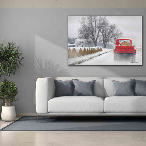 Image of 'Haulin' Hay' by Lori Deiter, Canvas Wall Art,60 x 40