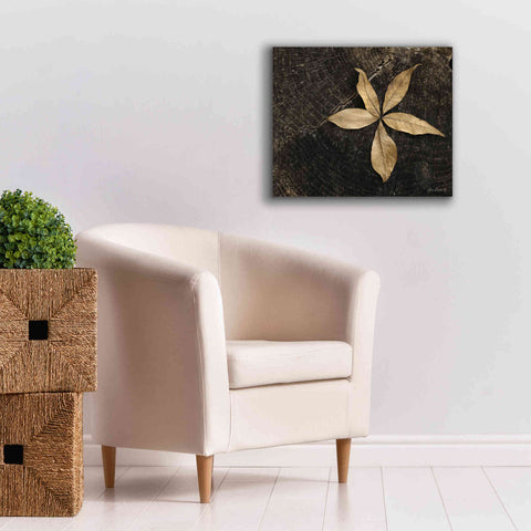 Image of 'Natural Buckeye Leaf' by Lori Deiter, Canvas Wall Art,24 x 20