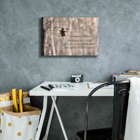 Image of 'Hang in There' by Lori Deiter, Canvas Wall Art,18 x 12