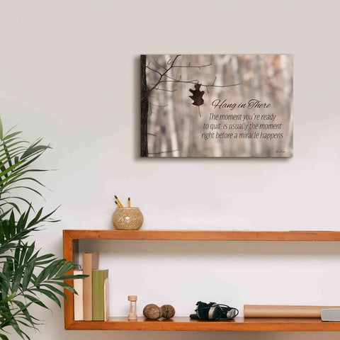 Image of 'Hang in There' by Lori Deiter, Canvas Wall Art,18 x 12