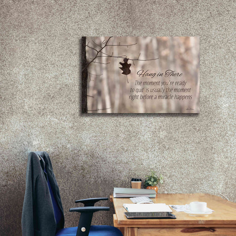 Image of 'Hang in There' by Lori Deiter, Canvas Wall Art,40 x 26