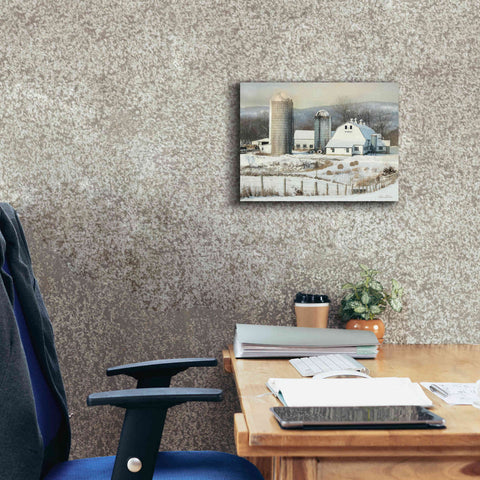 Image of 'The Lake Farm' by Lori Deiter, Canvas Wall Art,16 x 12