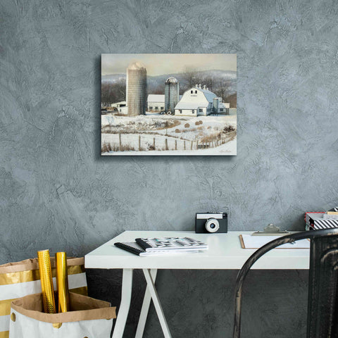 Image of 'The Lake Farm' by Lori Deiter, Canvas Wall Art,16 x 12