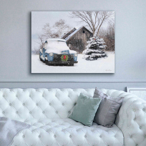 Image of 'Christmas on the Farm' by Lori Deiter, Canvas Wall Art,54 x 40