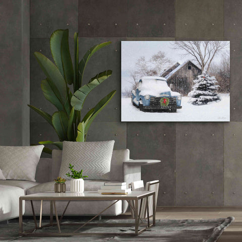 Image of 'Christmas on the Farm' by Lori Deiter, Canvas Wall Art,54 x 40