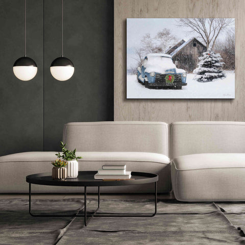 Image of 'Christmas on the Farm' by Lori Deiter, Canvas Wall Art,54 x 40