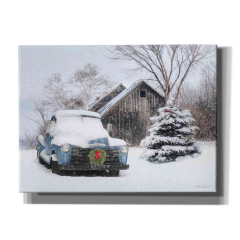 Image of 'Christmas on the Farm' by Lori Deiter, Canvas Wall Art