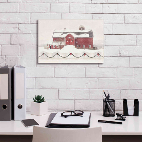 Image of 'Please Come Home for Christmas' by Lori Deiter, Canvas Wall Art,18 x 12