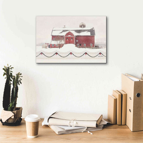 Image of 'Please Come Home for Christmas' by Lori Deiter, Canvas Wall Art,18 x 12