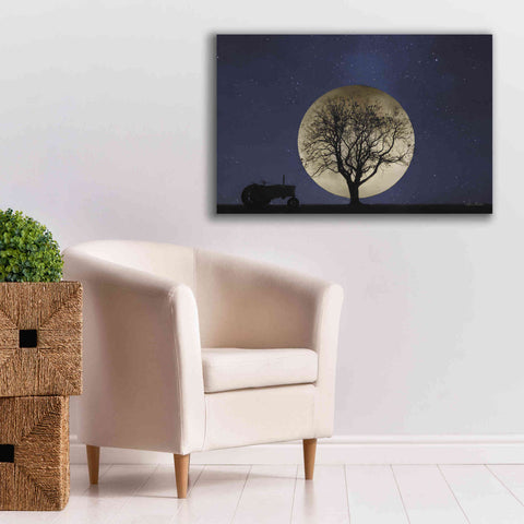 Image of 'Full Moon Country Night' by Lori Deiter, Canvas Wall Art,40 x 26