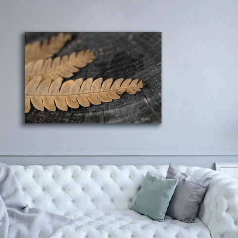 Image of 'Gold on Black V' by Lori Deiter, Canvas Wall Art,60 x 40
