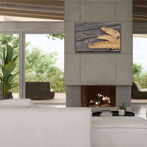 Image of 'Gold on Black VI' by Lori Deiter, Canvas Wall Art,40 x 26