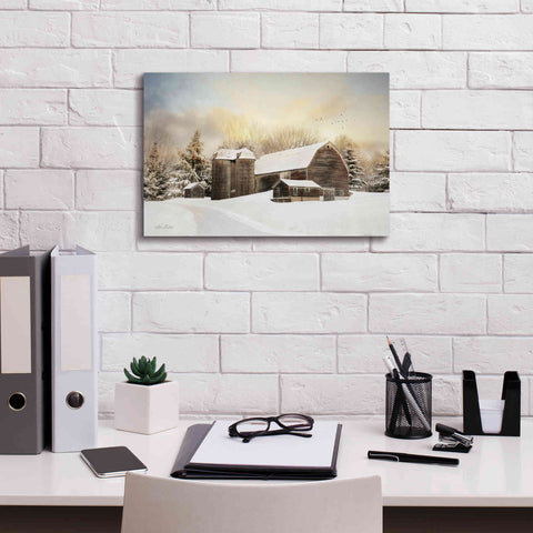 Image of 'The Color of Winter' by Lori Deiter, Canvas Wall Art,18 x 12