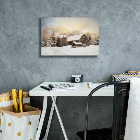 Image of 'The Color of Winter' by Lori Deiter, Canvas Wall Art,18 x 12